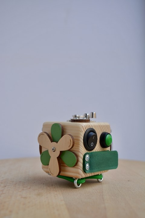 Kostka manipulacyjna Mini Lab<p>Green Calm</p>