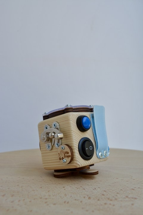 Kostka manipulacyjna Mini Lab<p>Blue</p>